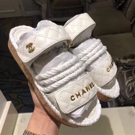 chanel sliders fake|chanel female slides.